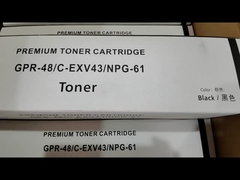Canon Black Toner NPG61 GPR48 C-EXV43 tương thích với hộp mực tông IR ADV 400IF 500IF