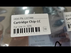 Toner Cartridge Reset Chip C8774W Light Cyan cho HP 02XL 3110 3210 3310 8250 C5140 C5150 C5180 C6150