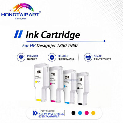 Mua Hộp Mực HP 738 300ml Dành Cho Designjet T850 T950 498P6A 676M6A 676M7A 676M8A sản xuất trực tuyến