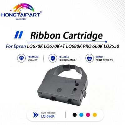 mua In Rõ Nét Dài Dịch Vụ Epson LQ-680K Hộp Mực Cho LQ670K LQ670K+T LQ680K PRO 660K LQ2550 Máy In sản xuất trực tuyến