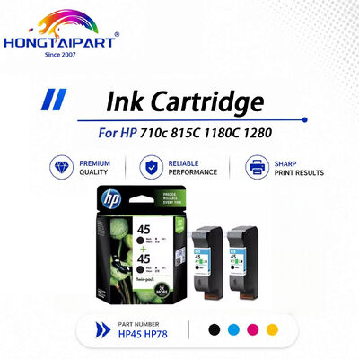 mua Chip xác nhận HP45 51645A & HP78 6578D bản gốc Cartridge mực Không chảy máu ổn định lưu trữ tương thích với HP 710c 815C 1180C 1280 CAD Plotter sản xuất trực tuyến