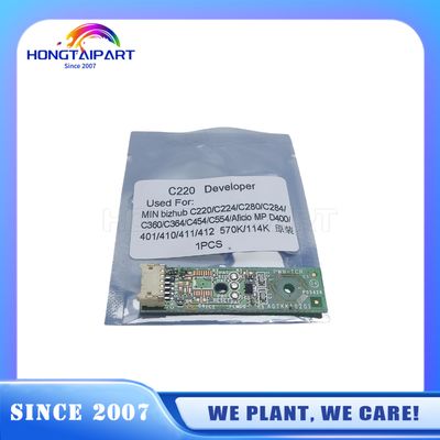 Chip phát triển cho Konica Minolta Bizhub C220 C224 C280 C284 C 360 C364 C454 C554 Aficio MP D400 401 410 411 412 570K 114K