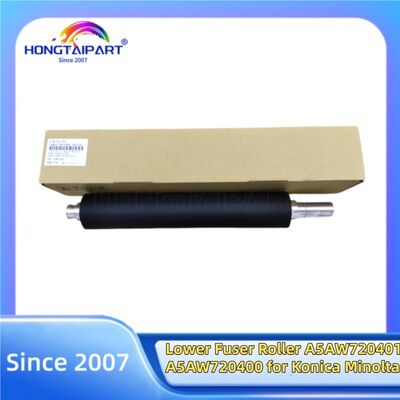 Con lăn ép dưới A5AW720401 A5AW720400 cho Konica Minolta Press C6085 C6100 C6110 C1085 C1100 Phụ tùng cung cấp Hongtaipart Fuser nhiệt áp