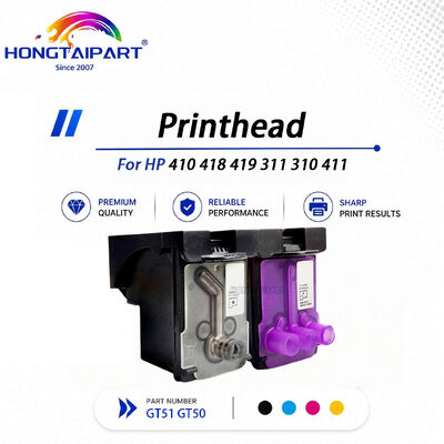 Đầu phun GT51 còn nguyên vẹn Đầu in Chống tắc nghẽn Đồng phục chống rơi Tương thích với Bình mực HP GT50 410 418 419 311 310 411